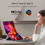 ASUS Zenbook DUO UX8407AA-SN481WS 14"  Copilot+ 2-in-1 laptop Donkergrijs | Core Ultra 9 386H | Arc B390 | 32 GB | 1 TB SSD | Touch