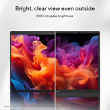 ASUS Zenbook DUO UX8407AA-SN481WS 14"  Copilot+ 2-in-1 laptop Donkergrijs | Core Ultra 9 386H | Arc B390 | 32 GB | 1 TB SSD | Touch