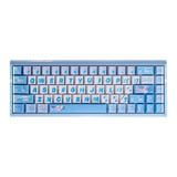 ATK RS6 Ultra+ Series Aluminum Magnetic Switch Keyboard - Azure Fairy Lichtblauw, US lay-out (QWERTY), ATK Ice Blade Pro, 80% (TKL)