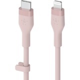 Belkin BOOSTCHARGE Flex USB-C-kabel met Lightning-connector Roze, 1 meter