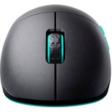 CHERRY XTRFY M8 Wireless gaming muis Zwart/mint, 400 - 26.000 DPI, USB / 2.4 GHz