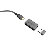 CHERRY XTRFY M8 Wireless gaming muis Zwart/mint, 400 - 26.000 DPI, USB / 2.4 GHz