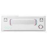 CHERRY XTRFY MX 8.2 Pro TMR, gaming toetsenbord Wit, US lay-out, Cherry MK Crystal, 80% (TKL), 8K, Hot-swap, RGB, PBT, 2.4 GHz / Bluetooth / USB