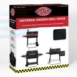 Char-Griller Universele Grillhoes beschermkap Zwart