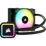 Corsair H60x RGB ELITE CPU-vloeistofkoeler waterkoeling Zwart, 4-pins PWM fan-connector