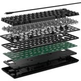 Corsair K65 PRO MINI RGB mechanisch gaming toetsenbord Zwart, US lay-out (QWERTY), Corsair OPX, 65%, RGB leds, 65%, PBT double-shot