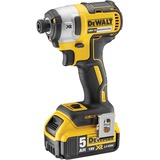 DEWALT DCK266P2-QW Accu Klopboorschroevendraaier Set 18V, 2 stuks Geel/zwart, Incl. 2x Accu (5Ah), Tough Box