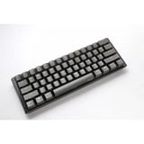 Ducky One 3 Mini Aura RGB mechanisch toetsenbord Zwart, US lay-out (QWERTY), Cherry MX Silent Red, 60%, ABS Double Shot, hot swap