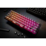 Ducky One 3 Mini Aura RGB mechanisch toetsenbord Zwart, US lay-out (QWERTY), Cherry MX Silent Red, 60%, ABS Double Shot, hot swap