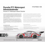 Franzis Porsche 911 Motorsport Adventskalender Modelvoertuig Schaal 1:43