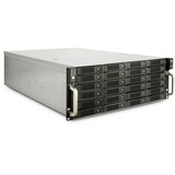 Inter-Tech 4U 4736 serverbehuizing Zwart, 2x USB-A 2.0