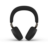 Jabra Evolve3 75 on-ear headset Zwart, Unified Communications (UC), Link390 USB-C, Wireless Charger