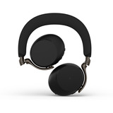 Jabra Evolve3 75 on-ear headset Zwart, Unified Communications (UC), Link390 USB-C, Wireless Charger