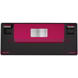 LORGAR KBP7075W, gaming toetsenbord Zwart, US lay-out, 75%, RGB, Hot-swappable, PBT Double-shot, Bluetooth / 2.4GHz / USB