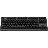 Leopold FC750RBTS/EBBPD, gaming toetsenbord Grijs/zwart, US lay-out, Cherry MX Silent Red, TKL 80%, PBT Double Shot, Bluetooth 5.1
