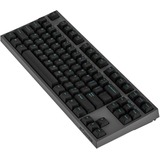 Leopold FC750RBTS/EBBPD, gaming toetsenbord Grijs/zwart, US lay-out, Cherry MX Silent Red, TKL 80%, PBT Double Shot, Bluetooth 5.1