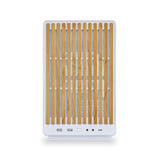 Lian Li A3-mATX White (Wood Edition) midi tower behuizing Wit/houtkleur | 2x USB-A | 1x USB-C