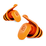 MIXX Assistive Audio Safety Personal Noise Protection Earplugs in-ear oortjes Oranje
