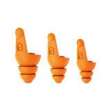 MIXX Assistive Audio Safety Personal Noise Protection Earplugs in-ear oortjes Oranje