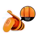 MIXX Assistive Audio Safety Personal Noise Protection Earplugs in-ear oortjes Oranje
