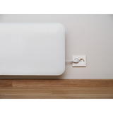 Mill Steel WiFi paneelverwarming PA1500WIFI4A met voet, 1500 Watt convector Wit, wifi 2,4 GHz (wifi 6), Bluetooth 5.2, Zigbee 3.0 + App