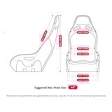 Next Level Racing ES1 Haptic Feedback Simracingstoel racestoel Zwart