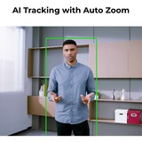 OBSBOT Tiny 2 webcam Zwart