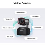 OBSBOT Tiny 2 webcam Zwart