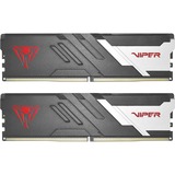 Patriot 16 GB DDR5-5200 Kit werkgeheugen Zwart/wit, PVV516G520C36K, Viper Venom, XMP 3.0