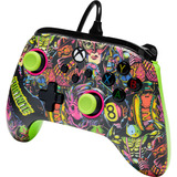 PowerA Advantage controller met kabel voor de Xbox Series X|S - Fortnite: Glow Neongroen, Xbox Series X|S, Xbox One, Pc