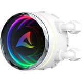 Sharkoon S90 RGB White waterkoeling Wit, 4-pins PWM fan-connector