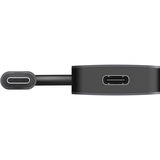 Sitecom USB-C naar 4x USB-C hub usb-hub Grijs