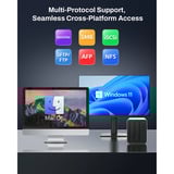 TerraMaster F2-425 Plus nas Wit, 2x 5GbE, HDMI, USB