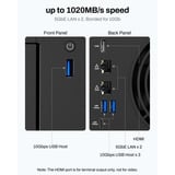 TerraMaster F2-425 Plus nas Wit, 2x 5GbE, HDMI, USB