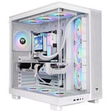 Thermaltake View 380 XL TG ARGB Snow midi tower behuizing Wit | 2x USB-A | 1x USB-C | RGB | Window