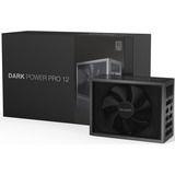 be quiet! Dark Power Pro 12 1500W voeding  Zwart, 10x PCIe, Full Kabel-Management