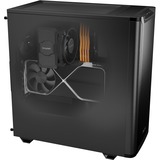 be quiet! PURE BASE 501 midi tower behuizing Zwart | 2x USB-A | 1x USB-C