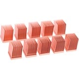 Alphacool GPU RAM Copper Heatsinks Koper, 10 stuks, 10 x 10 mm