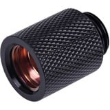 Alphacool HF extension G1/4 to G1/4 20mm verbinding Zwart (mat)