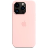 Apple Siliconenhoesje met MagSafe voor iPhone 14 Pro - Kalkroze telefoonhoesje Roze