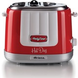 Ariete Party Time Hotdogmaker 0206/00 hot dog maker Rood/wit