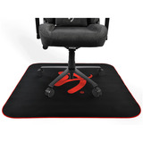 Arozzi ZONA Quattro Floor Pad - Black/Red beschermingsmat Zwart/rood