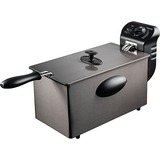 Bestron AF357A Friteuse met COOL ZONE technologie frituurpan Grijs/zwart