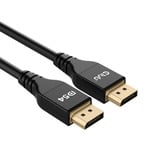 Club 3D Gecertificeerde DisplayPort 2.1 kabel Zwart, 3 meter, 8K