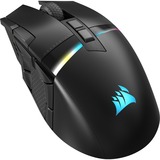 Corsair DARKSTAR WIRELESS MMO/MOBA Gaming muis Zwart, USB 2.0 | 2,4 GHz | Bluetooth | 100 - 26.000 dpi