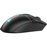 Corsair DARKSTAR WIRELESS MMO/MOBA Gaming muis Zwart, USB 2.0 | 2,4 GHz | Bluetooth | 100 - 26.000 dpi