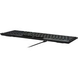 Corsair K100 AIR WIRELESS RGB Ultra-Thin Mechanical, gaming toetsenbord Zwart, US lay-out, Cherry MX-Technologie, RGB leds, SLIPSTREAM WIRELESS, Bluetooth