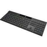 Corsair K100 AIR Wireless RGB, gaming toetsenbord Zwart, US lay-out, Cherry MX-Technologie, RGB leds