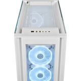 Corsair iCUE 5000X RGB QL Edition midi tower behuizing Wit | 2x USB-A | 1x USB-C | RGB | Tempered Glass