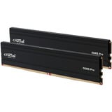 Crucial 32 GB DDR4-3200 (2x 16 GB) Dual-Kit werkgeheugen Zwart, PRO, CP2K16G4DFRA32A, XMP 2.0 